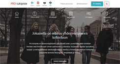 Desktop Screenshot of pro-tukipiste.fi