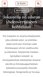 Mobile Screenshot of pro-tukipiste.fi